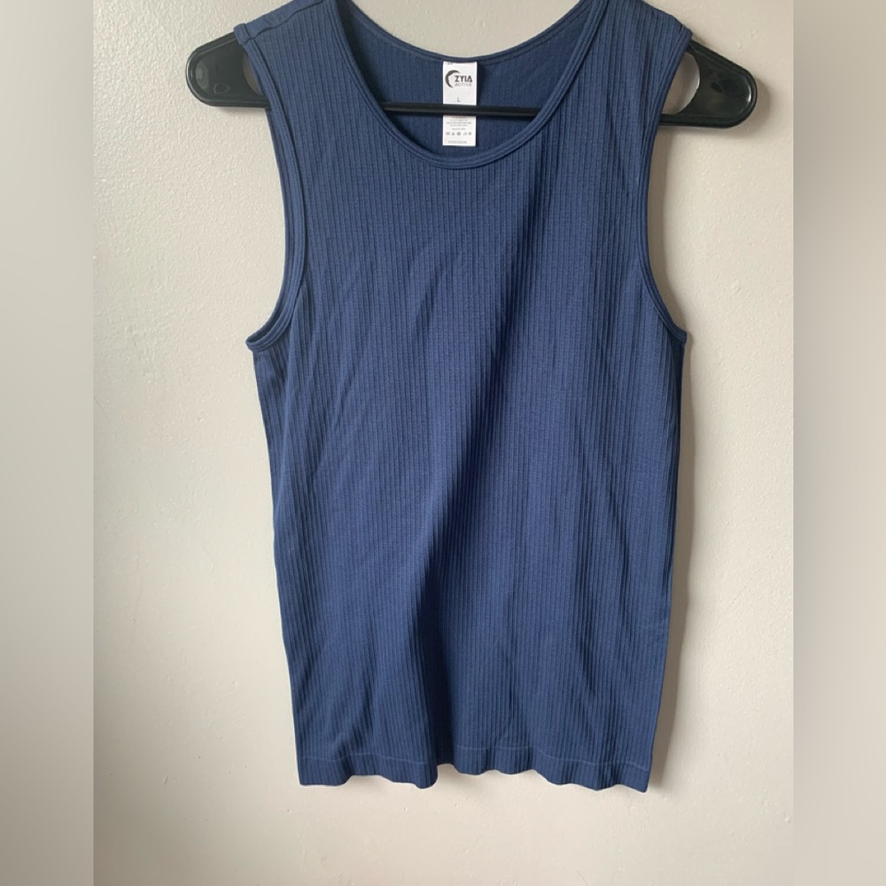 Zyia Active Ribbed Tank Top - Picture 1 of 6